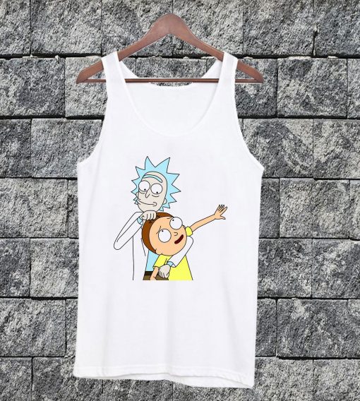 Rick And Morty Cartoon Tanktop