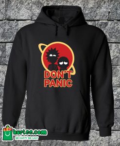 Rick And Morty Don't Panic Hoodie