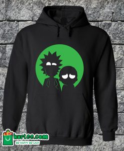 Rick And Morty Green Hoodie