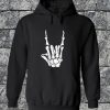 Rock On Skeleton Hoodie