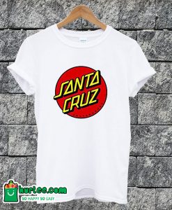 Santa Cruz White T-shirt