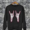 Skeleton Hand Sweatshirt