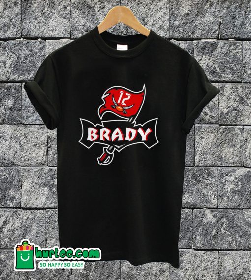 Tom Brady 12 Tampa Bay Buccaneers T-shirt