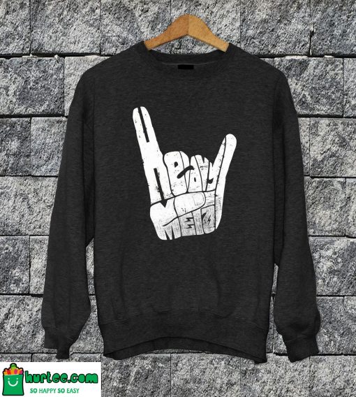 Heavy Metal Logo Sweatshirt