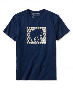 Banana Republic elephant navy T-shirt