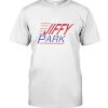 Jiffy Park white T-shirt