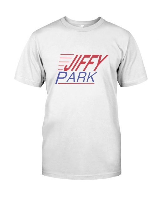 Jiffy Park white T-shirt