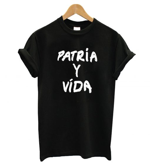 Patri Y Vida black T-shirt