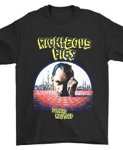 Righteous Pigs Stress Related Death Grindcore Napalm Death T-shirt