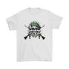 Skull Military Style T-shirt