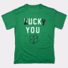 Lucky You Kelly Green Heather T-shirt