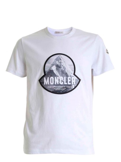 Moncler Logo Patch T-shirt