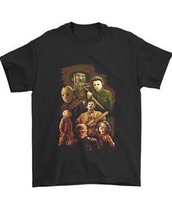 Squad Jason Vorhees Freddy Kruger Pinhead T-shirt