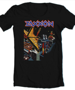 Zaxxon Retro Vintage Arcade Video Game 1980 T-shirt