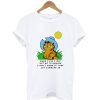 When I die I may Garfield,Garfield cowboy T-Shirt