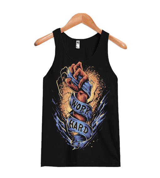 Word Hard Tanktop