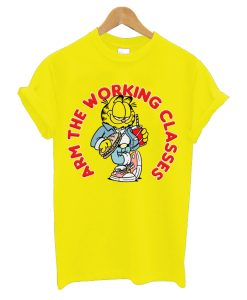 Arm The Working Classes Garfield Meme Design T-Shirt