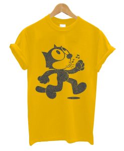 Felix The Cat - Retro Faded Design T-Shirt