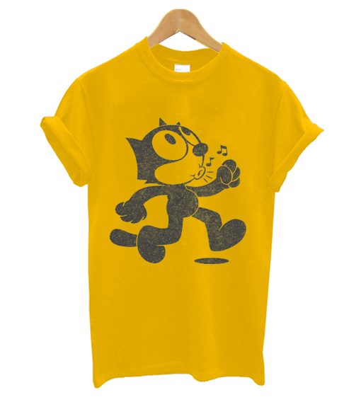 Felix The Cat - Retro Faded Design T-Shirt