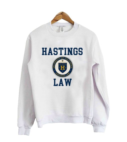 Hastings Law (Navy Crest) Crewneck Sweatshirt