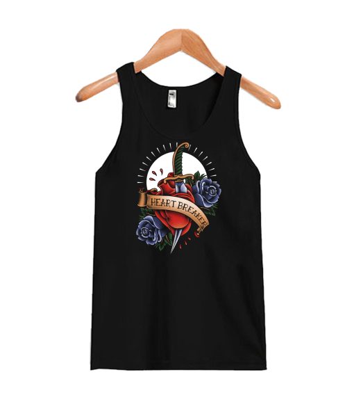 Heart Breaker Tattoo Tank Top