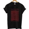 Joy Division - Unknown Pleasures - Japanese - Red T-Shirt