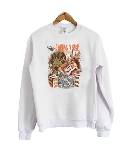 Kaiju Food Fight Crewneck Sweatshirt