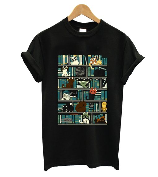 Library Kitten Wars T-Shirt