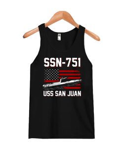 SSN-751 USS San Juan T-Shirt Tank Top