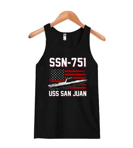 SSN-751 USS San Juan T-Shirt Tank Top