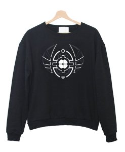 Scarab Black Crewneck Sweatshirt