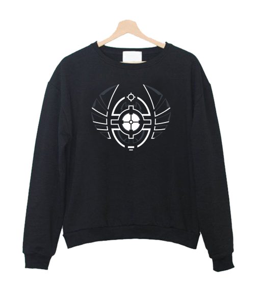 Scarab Black Crewneck Sweatshirt