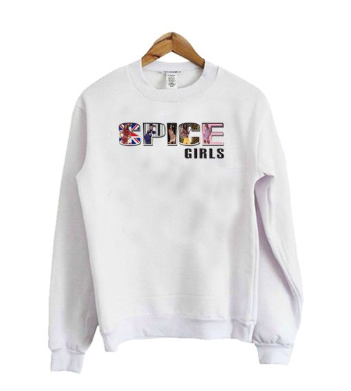 Spice Girls Merch Crewneck Sweatshirt