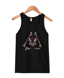 Tribal skull 1 Tank Top