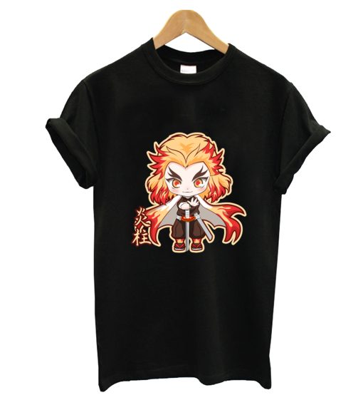 Chibi Kyojuro Rengoku Hashira Kimetsu no Yaiba T-Shirt