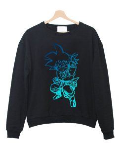 Goku blue Crewneck Sweatshirt