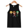 Luffy, Zoro and Sanji Chibis Tank Top