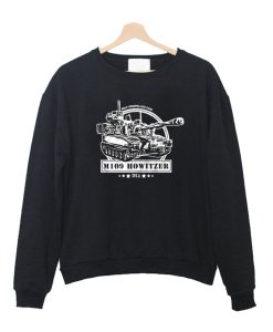 M109 Self Propelled Howitzer Crewneck Sweatshirt