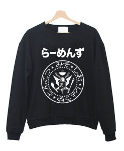 Ramen japanese RA-MEN-ZU Crewneck Sweatshirt