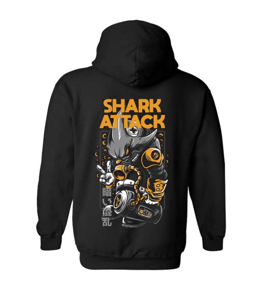 Shark Attack Hoodie