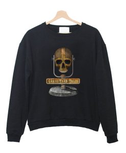 Skull Mic Crewneck Sweatshirt