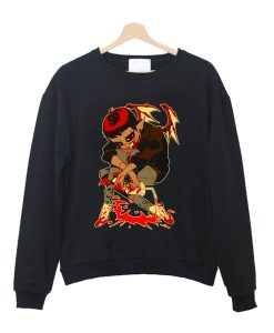 Vampire girl Crewneck Sweatshirt