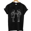 erased anime characters kayo hinazuki and satoru fujinuma black T-Shirt