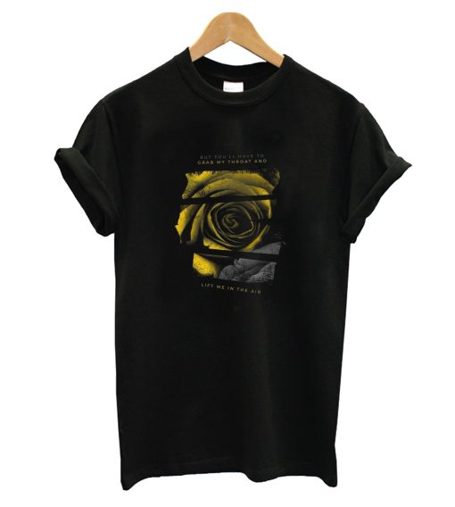 Roses Flower Yellow T-Shirt