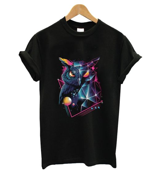 The Owl Light Ilustration T-Shirt