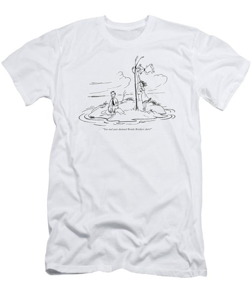 Charles E Martin Brook Brothers T-shirt