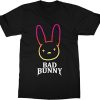 Bad Bunny colorful T-shirt