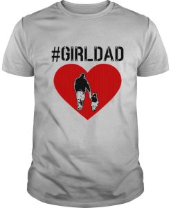 Girl Dad grey T-shirt