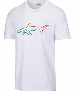 Greg Norman white T-shirt