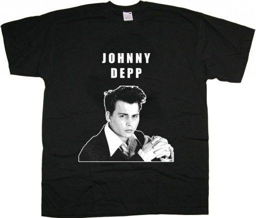 Young Johnny Depp T-shirt